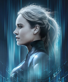 Brie Larson jako Samus Aran - fanart