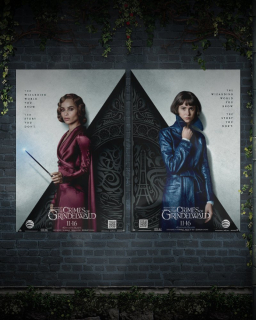 Fantastyczne zwierzęta: Zbrodnie Grindelwalda - plakat