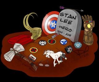 Hołd dla Stana Lee - grafika