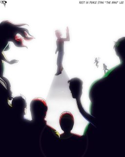 Hołd dla Stana Lee - grafika