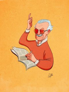 Hołd dla Stana Lee - grafika