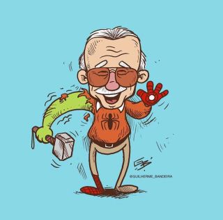 Hołd dla Stana Lee - grafika