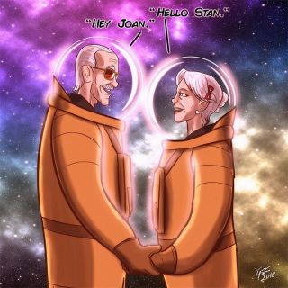 Hołd dla Stana Lee - grafika