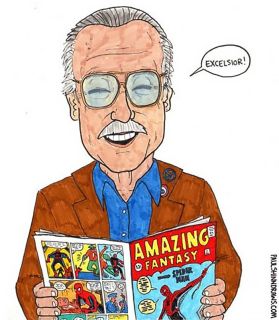 Hołd dla Stana Lee - grafika