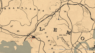 Red Dead Redemption 2 – mostek (mapa)