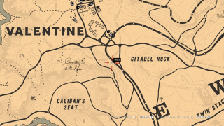 Red Dead Redemption 2 – pierwsze ciało (mapa)