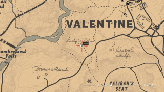 Red Dead Redemption 2 – ruiny (mapa)