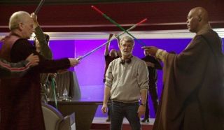 Gwiezdne Wojny - trylogia prequeli - zdjęcia z planu