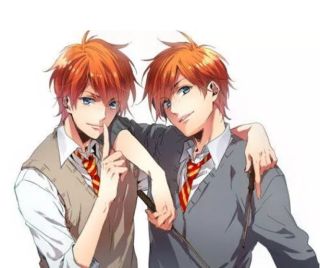 Harry Potter - bohaterowie jako postacie z anime