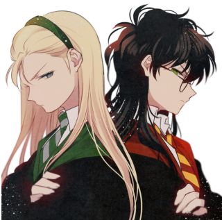 Harry Potter - bohaterowie jako postacie z anime