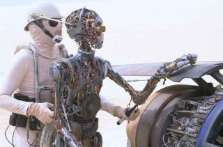 Gwiezdne Wojny - trylogia prequeli - zdjęcia z planu