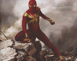 Avengers: Wojna bez granic - szkic koncepcyjny