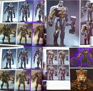 Avengers: Wojna bez granic - szkice koncepcyjne