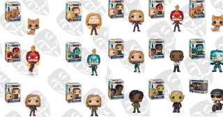 Kapitan Marvel - zabawki promocyjne