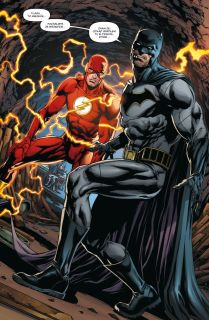 Batman/Flash #01: Przypinka
