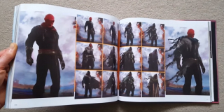 Avengers: Wojna bez granic - szkice koncepcyjne