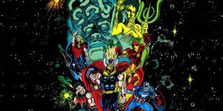 Galaktyczny Sztorm - to wydany w 1992 roku sequel "Wojny Kree ze Skrullami"; Avengers raz jeszcze stali się częścią konfliktu Imperiów Kree i Shi'ar; doszło tu do poważnego rozłamu w szeregach Mścieli (frakcje skupiły się wokół Kapitana Ameryki i Iron Mana)