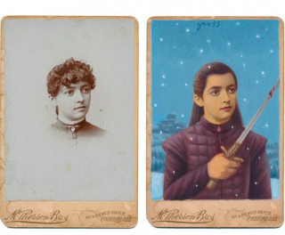 Stara fotografia i bohaterowie popkultury