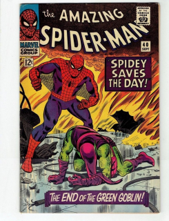 "Amazing Spider-Man #40" - walka z Zielonym Goblinem