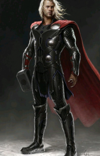 Thor: Mroczny świat - szkic koncepcyjny