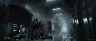 Legion samobójców - szkic koncepcyjny