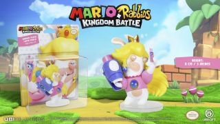 Mario + Rabbids: Kingdom Battle - figurka Rabbid Peach - cena 21,22 zł