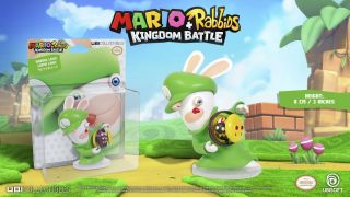 Mario + Rabbids: Kingdom Battle - figurka Rabbid Luigi - cena 21,22 zł