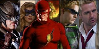 Na Ziemi-90 widzimy ciała zmarłych herosów - leżą tu Stargirl, Ray, Green Arrow w kostiumie znanym z Tajemnic Smallville i najprawdopodobniej Hawkman