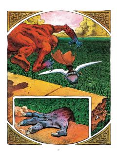 Arzach. Szalony Eroktoman. Wakacje majora – plansza 1