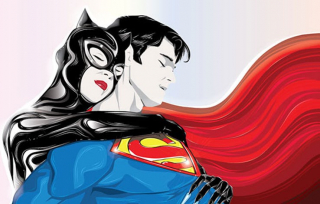 Superman i Kobieta-Kot