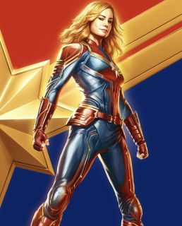 Kapitan Marvel - plakat