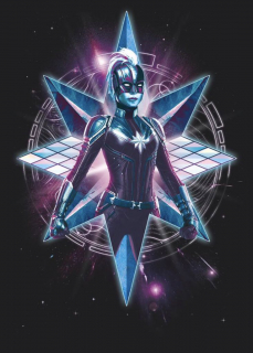 Kapitan Marvel - Grafika
