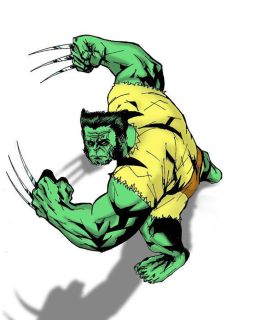 Hulk jako Wolverine