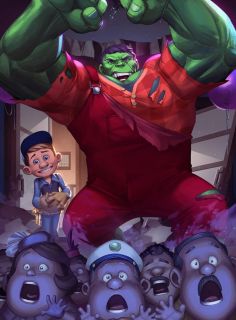 Hulk jako Ralph Demolka