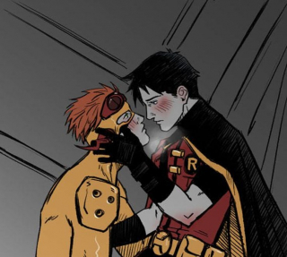 Kid Flash i Robin