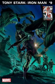 Tony Stark: Iron Man #9 - wariant okładki