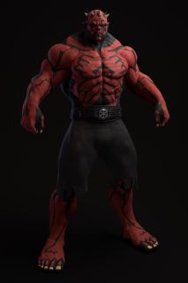 Hulk jako Darth Maul