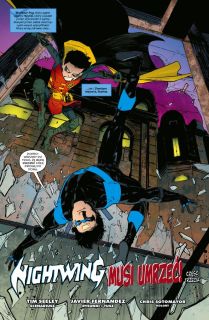Nightwing #03. Nightwing musi umrzeć - plansza