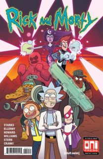 10. Oni Press Inc. - 0,8% w liczbie sprzedanych komiksów i 0,97% udziału w zyskach