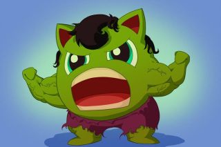 Hulk jako Jigglypuff