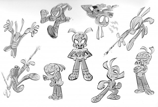 Spider-Man Uniwersum - szkic koncepcyjny