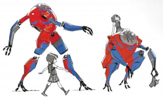 Spider-Man Uniwersum - szkic koncepcyjny