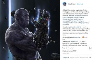Grafika koncepcyjna do filmu Avengers: Wojna bez granic