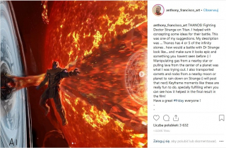 Thanos vs. Doktor Strange - fanart