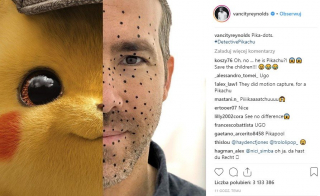 Ryan Reynolds jako detektyw Pikachu