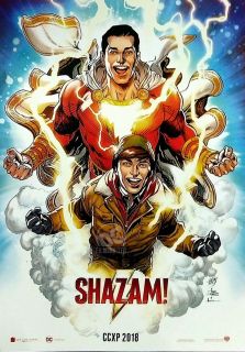Shazam! - plakat CCXP
