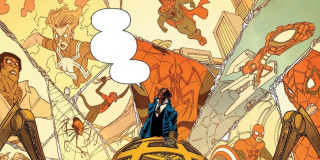 W komiksach istnienie wielu wersji Pajączków tłumaczono tzw. Siecią Życia i Przeznaczenia - wszystko wskazuje na to, że charakterystyczna dla niej biała energia pojawiła się i w filmie, choćby w trakcie przeniesia bohaterów na Ziemię Milesa