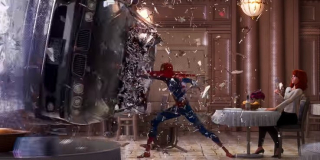 W animacji pojawia się kilka scen, które są łudząco podobne do tych z trylogii Spider-Mana w reżyserii Sama Raimiego - chodzi tu choćby o spowalnianie miejskiego pociągu siecią; na ekranie we wspomnieniach Parkera z Ziemi Moralesa zobaczymy również słynny, "odwrócony" pocałunek