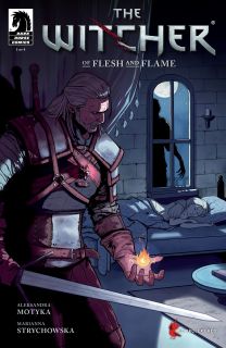 Witcher – Of Flesh and Flame #1 – okładka