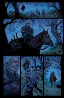 Witcher – Of Flesh and Flame #1 – przykładowa plansza